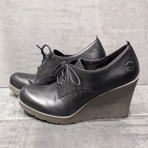 Dr. Martens Mimi Wedge Laced Booties